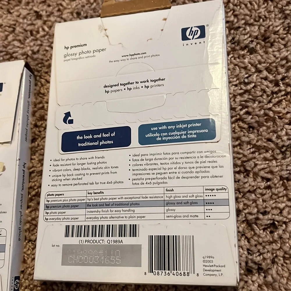 HP Premium Glossy Photo Paper
